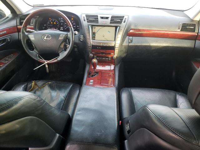 JTHBL46F985075635 - 2008 LEXUS LS 460 GRAY photo 8