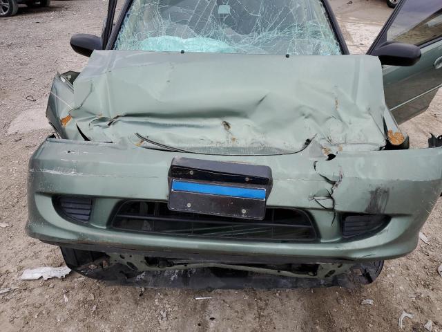 2HGES16534H577018 - 2004 HONDA CIVIC LX GREEN photo 11