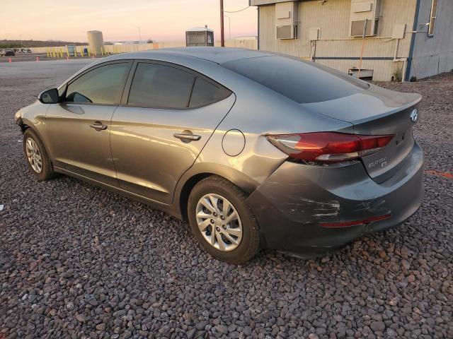 KMHD74LF6JU563175 - 2018 HYUNDAI ELANTRA SE GRAY photo 2