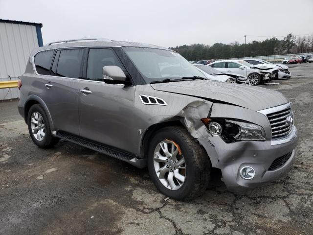 JN8AZ2NE6B9006480 - 2011 INFINITI QX56 GRAY photo 4