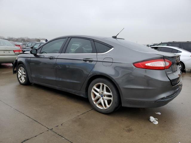 3FA6P0H72GR153115 - 2016 FORD FUSION SE GRAY photo 2