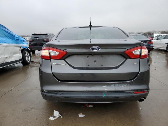 3FA6P0H72GR153115 - 2016 FORD FUSION SE GRAY photo 6