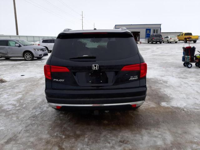 5FNYF6H09GB072514 - 2016 HONDA PILOT ELITE BLACK photo 6