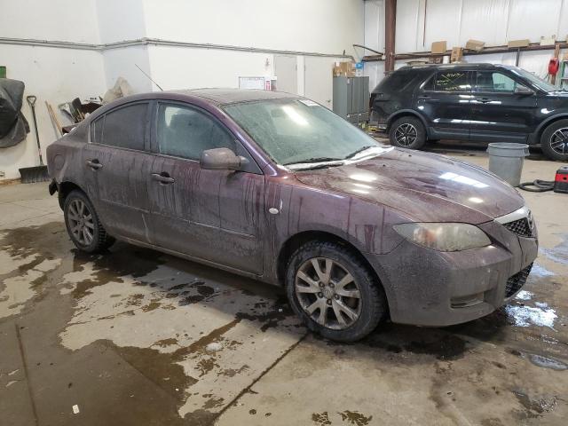 JM1BK32F781877080 - 2008 MAZDA 3 I PURPLE photo 4