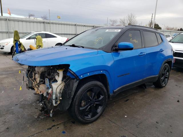 3C4NJCBB5KT832233 - 2019 JEEP COMPASS LATITUDE BLUE photo 1