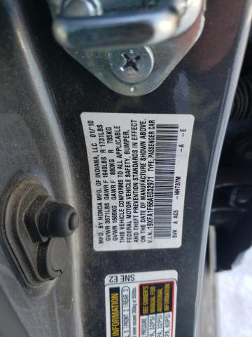 19XFA1F66AE032971 - 2010 HONDA CIVIC LX-S 灰色 照片 13