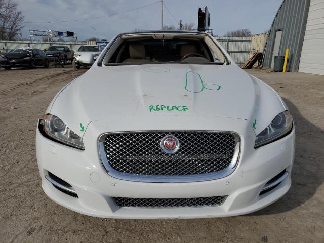 SAJWA1GT6EMV63276 - 2014 JAGUAR XJ SUPERCHARGED WHITE photo 5