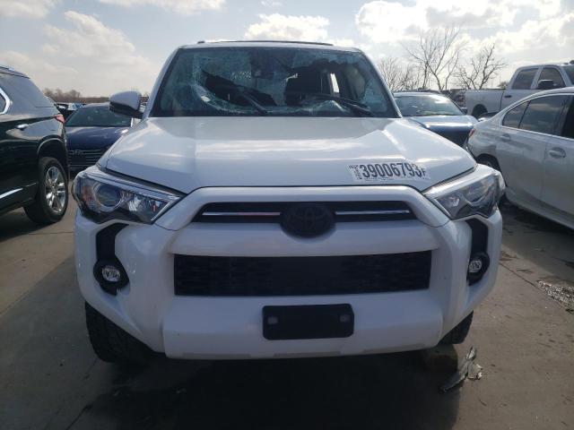 JTENU5JR5M5877026 - 2021 TOYOTA 4RUNNER SR5/SR5 PREMIUM 白色 照片 5