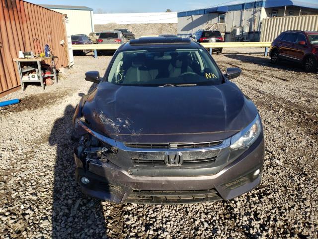 19XFC1F32HE014090 - 2017 HONDA CIVIC EX GRAY photo 5