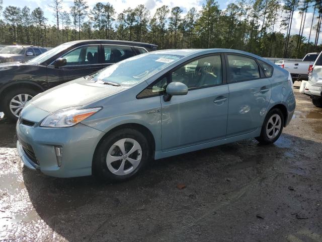 JTDKN3DU3C1541812 - 2012 TOYOTA PRIUS TEAL photo 1