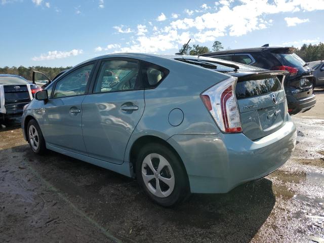 JTDKN3DU3C1541812 - 2012 TOYOTA PRIUS TEAL photo 2