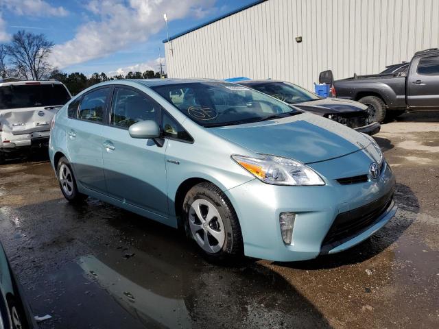 JTDKN3DU3C1541812 - 2012 TOYOTA PRIUS TEAL photo 4