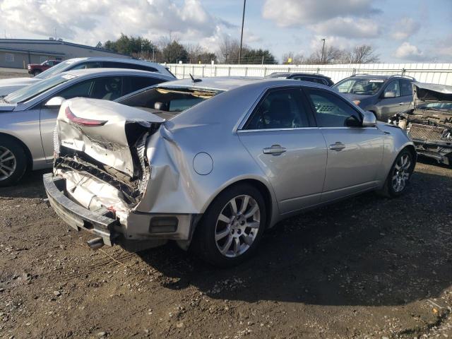 1G6DP57V080110251 - 2008 CADILLAC CTS HI FEATURE V6 SILVER photo 3