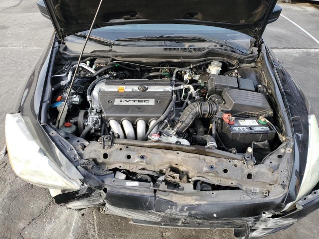 1HGCM56857A104078 - 2007 HONDA ACCORD EX BLACK photo 11