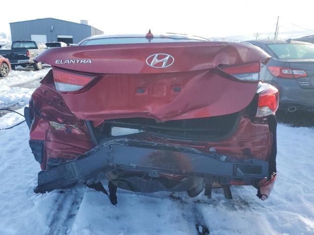 5NPDH4AE0GH724313 - 2016 HYUNDAI ELANTRA SE BURGUNDY photo 6