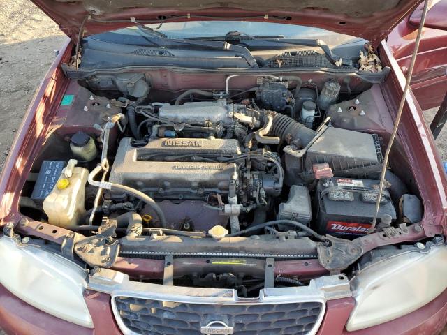 3N1BB51D51L130879 - 2001 NISSAN SENTRA SE RED photo 11