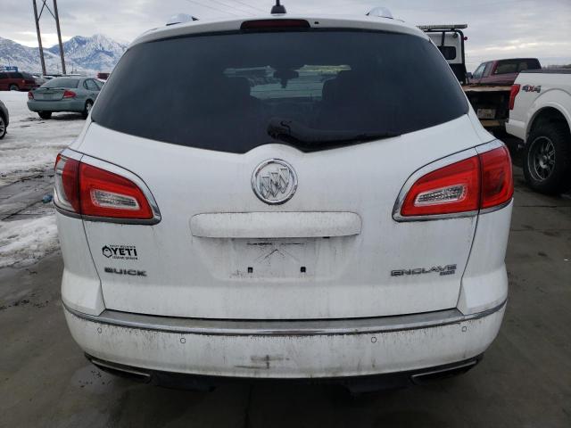 5GAKVBKD5GJ140895 - 2016 BUICK ENCLAVE WHITE photo 6