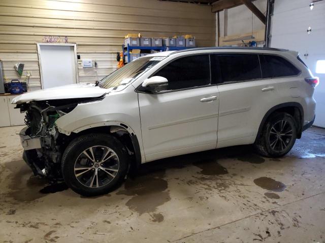 5TDJKRFH4GS260103 - 2016 TOYOTA HIGHLANDER XLE 白色 照片 1