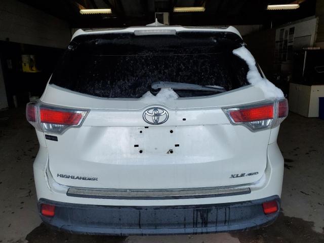 5TDJKRFH4GS260103 - 2016 TOYOTA HIGHLANDER XLE 白色 照片 6