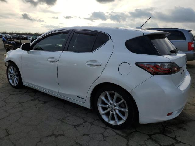 JTHKD5BH8C2104529 - 2012 LEXUS CT 200 WHITE photo 2