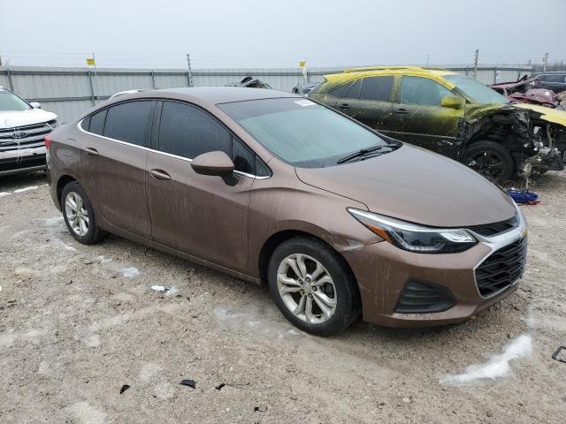 1G1BE5SM3K7134656 - 2019 CHEVROLET CRUZE LT BROWN photo 4