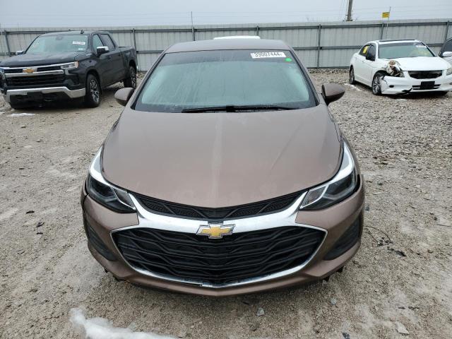 1G1BE5SM3K7134656 - 2019 CHEVROLET CRUZE LT BROWN photo 5