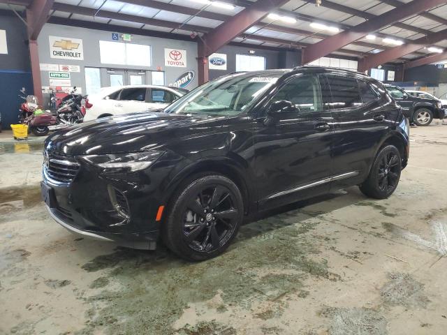 LRBFZNR46PD077542 - 2023 BUICK ENVISION ESSENCE BLACK photo 1