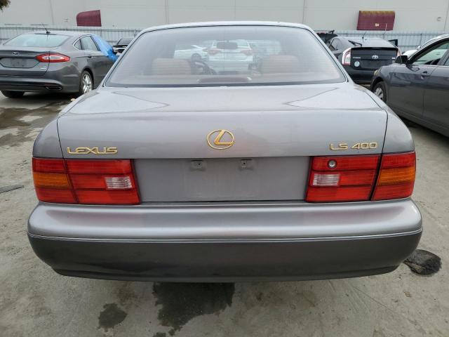 JT8UF22E0S0018259 - 1995 LEXUS LS 400 SILVER photo 6