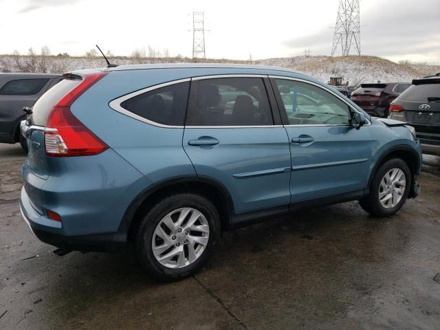 2HKRM4H77GH681775 - 2016 HONDA CR-V EXL TEAL photo 3