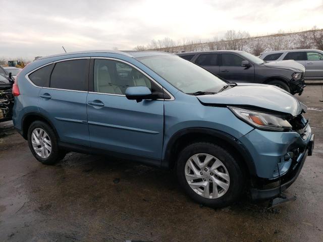 2HKRM4H77GH681775 - 2016 HONDA CR-V EXL TEAL photo 4