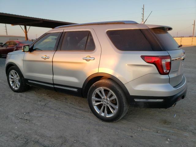 1FM5K7FH9JGC92970 - 2018 FORD EXPLORER LIMITED SILVER photo 2