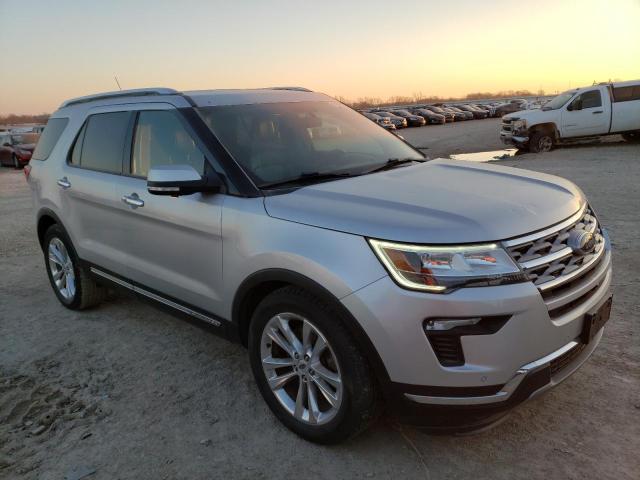 1FM5K7FH9JGC92970 - 2018 FORD EXPLORER LIMITED SILVER photo 4