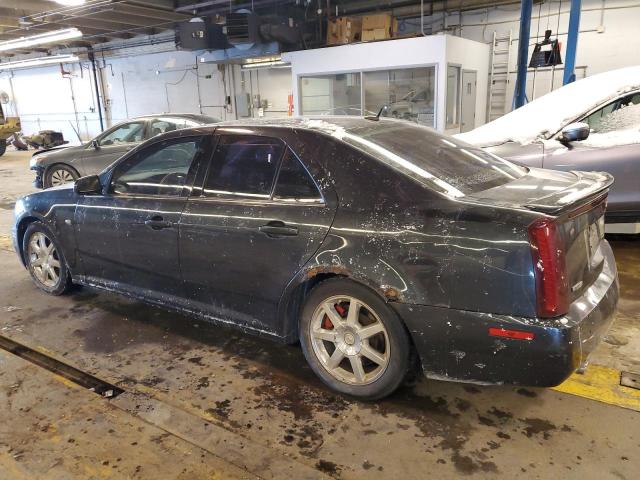 1G6DC67A150175216 - 2005 CADILLAC STS BLACK photo 2