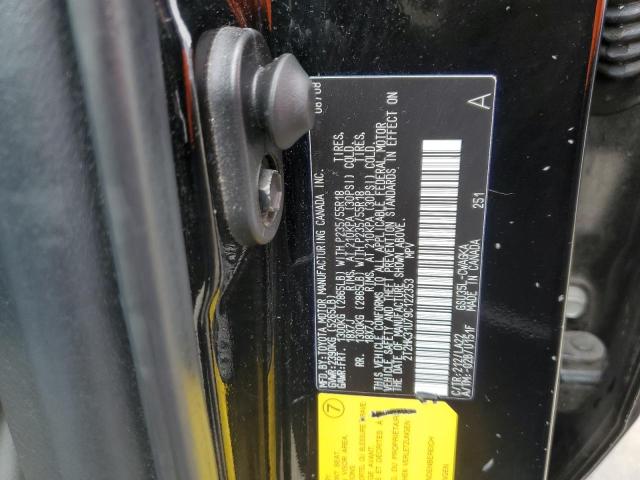 2T2HK31U79C122353 - 2009 LEXUS RX 350 BLACK photo 13