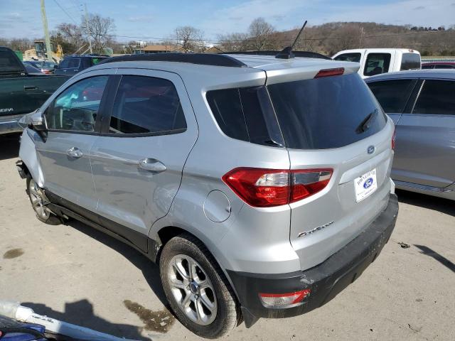 MAJ3P1TE8JC220112 - 2018 FORD ECOSPORT SE SILVER photo 2