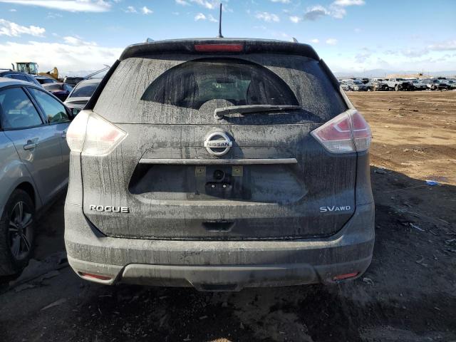 KNMAT2MV2GP716851 - 2016 NISSAN ROGUE S CHARCOAL photo 6