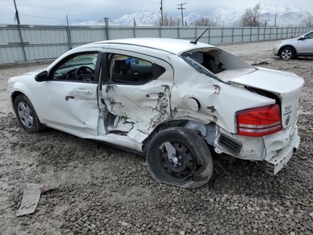 1B3CC4FBXAN178539 - 2010 DODGE AVENGER SXT WHITE photo 2