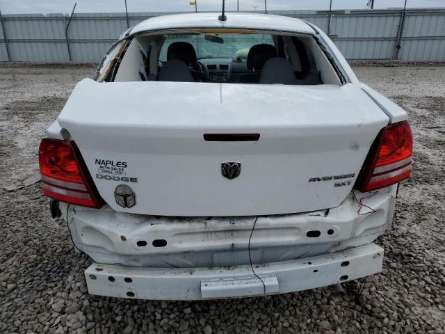 1B3CC4FBXAN178539 - 2010 DODGE AVENGER SXT WHITE photo 6