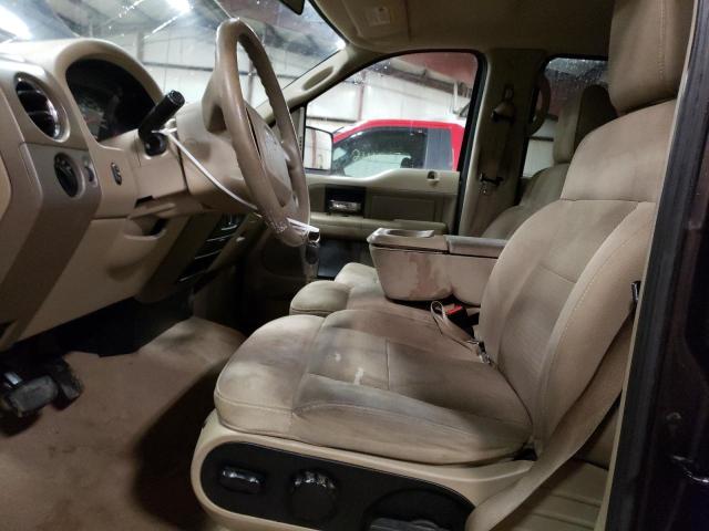 1FTPW14585FB02384 - 2005 FORD F150 SUPERCREW GRAY photo 7