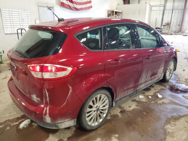 1FADP5AUXHL114468 - 2017 FORD C-MAX SE RED photo 3