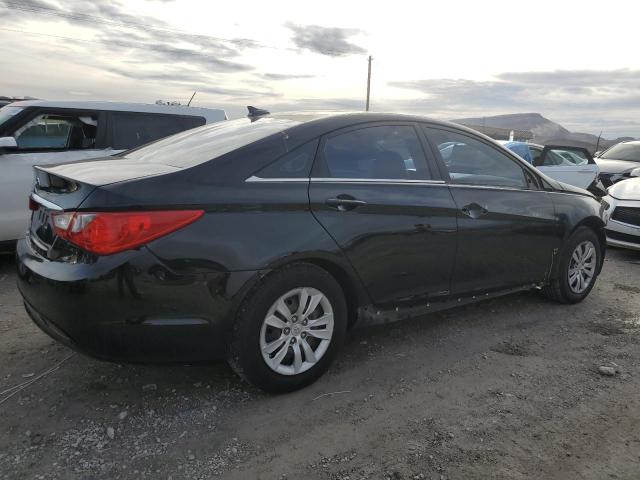 5NPEB4AC6CH458648 - 2012 HYUNDAI SONATA GLS BLACK photo 3