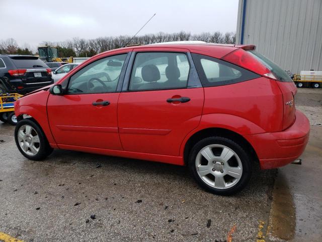 1FAHP37N57W349248 - 2007 FORD FOCUS ZX5 RED photo 2