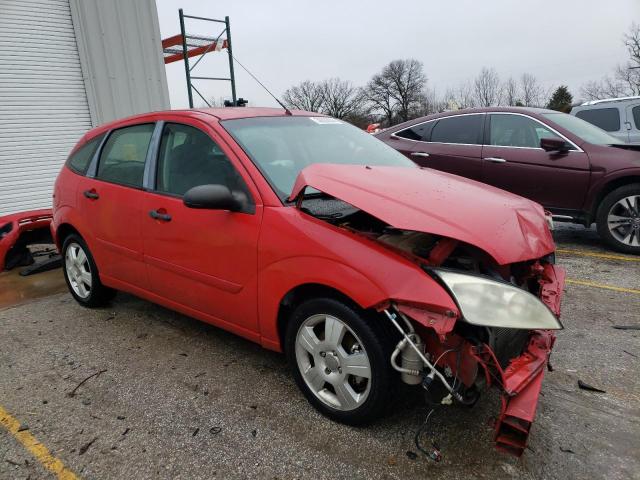 1FAHP37N57W349248 - 2007 FORD FOCUS ZX5 RED photo 4