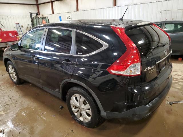 2HKRM4H5XCH615889 - 2012 HONDA CR-V EX BLACK photo 2