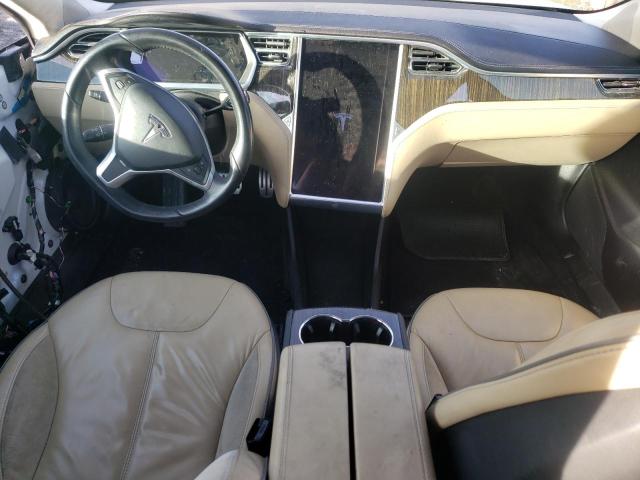 5YJSA1CP5DFP05176 - 2013 TESLA MODEL S Սպիտակ լուսանկար 8