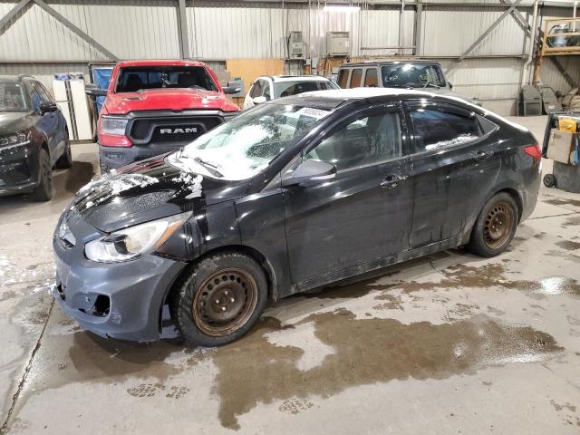 KMHCU4AE0DU275719 - 2013 HYUNDAI ACCENT GLS BLACK photo 1