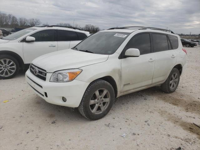 JTMZK31V585022975 - 2008 TOYOTA RAV4 LIMITED WHITE photo 1