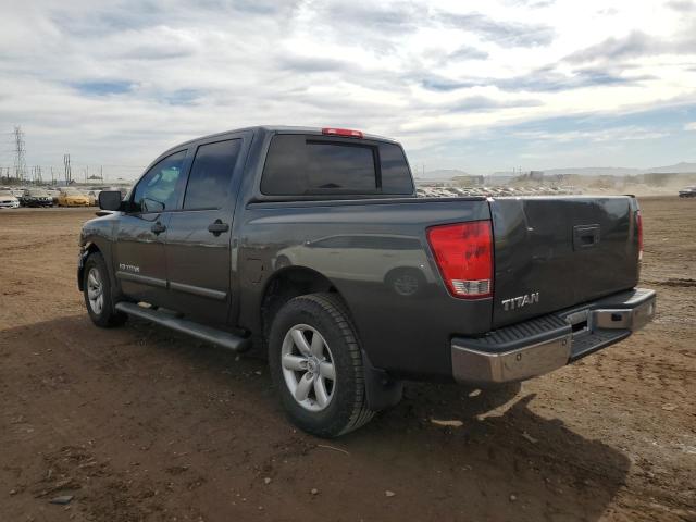 1N6AA07D08N353618 - 2008 NISSAN TITAN XE GRAY photo 2