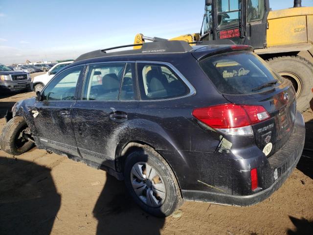 4S4BRBAC2A3383700 - 2010 SUBARU OUTBACK 2.5I BLUE photo 2