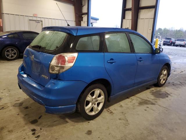 2T1KR32EX7C669806 - 2007 TOYOTA COROLLA MA XR BLUE photo 3